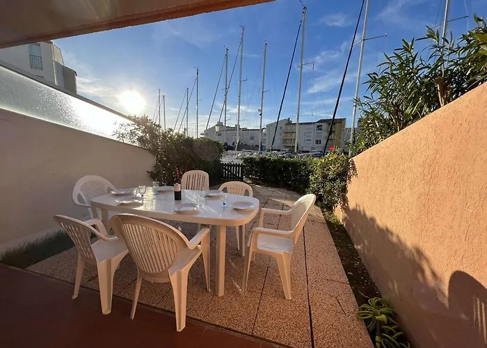 Apartamento Grand 3 Pieces Avec Terrasse, Lave-linge Et Lave-vaisselle, Animaux Acceptes - Fr-1-702-24 Agde